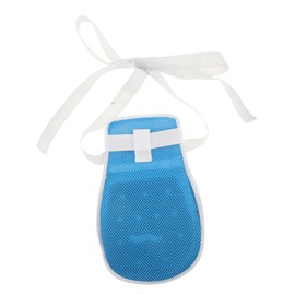 Healeved Breathable Hand Mittens for Adults with Wrist Protector Finger Control Gloves for Elderly Mesh Safety Mitt to Prevent Scratching and Secure for Hospitals and Nursing Homes