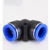 Pneumatic Connector 2PCS Elbow Air Tube Fitting for Quick Connection