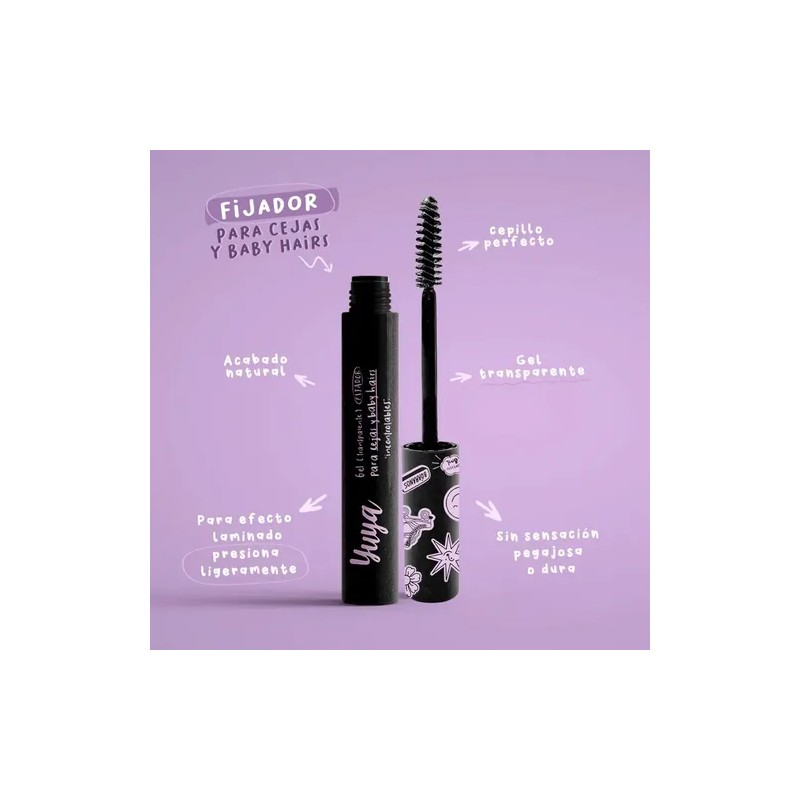 Gel Transparente Fijador De Cejas Y Baby Hairs Yuya