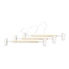 L.T. Williams Frosted White Clip Hanger PK3