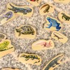 TickiT 73570 Wooden Reptile & Amphibian Blocks - Wooden Toys