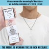 THEMEROL Cross Necklace for Men Teen Gift Ideas Gifts for