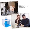 KICHOUSE High Brightness Led Photo Studio Light Box 20cm Folding