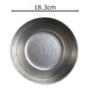 Seekdem SD-ODP18-2P Stainless Steel Retro Old Plate Outdoor Camping Dinner