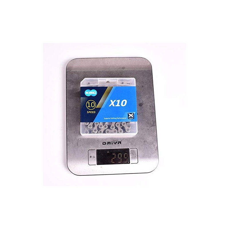 KMC_ 2019 X10.93 X10 Bicycle Chain 1/2 x 11/128 10-Speed