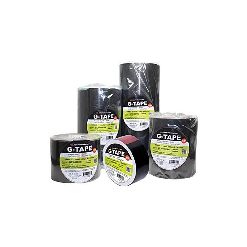 G-Tape - Acrylic Flashing 2"x65' Nichigo G-Tape GT3040BK02