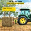 Happybuy 32" Hay Spear, 1350lb Capacity, Bale Spike with Quick