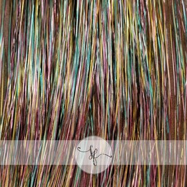 40" Hair Tinsel 100 Strands (Northern Lights)