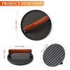Brandon-super Heavy-Duty Cast Iron Smash Burger Press - Food Grade