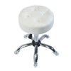ACEQLYT® Round Rolling Stool with Wheels, Heavy Duty 400lb, Height