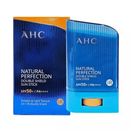 Unique Market AHC 내추럴 퍼펙션 쉴드 선스틱 보호제 UV차단 이중막 22g 스킨케어 AHC Natural Perfection Shield Sunscreen Stick UV Protection Dual Layer 22g Skincare