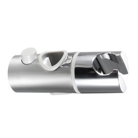 sourcing map Hand Shower Holder 26 mm Adjustable Height Angle Sprayer Holder for Slide Rail