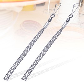 2 Pcs 1/2 in Pulling Grip, Cable Pulling Grip, Wire Pulling Grip, Cable Puller Sock, Electrical Pulling Grips for Electrical Pulling Grips Light and Heavy Cables