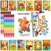 BenLouis 24 Fall Mini Activity Books with 24 Crayons for