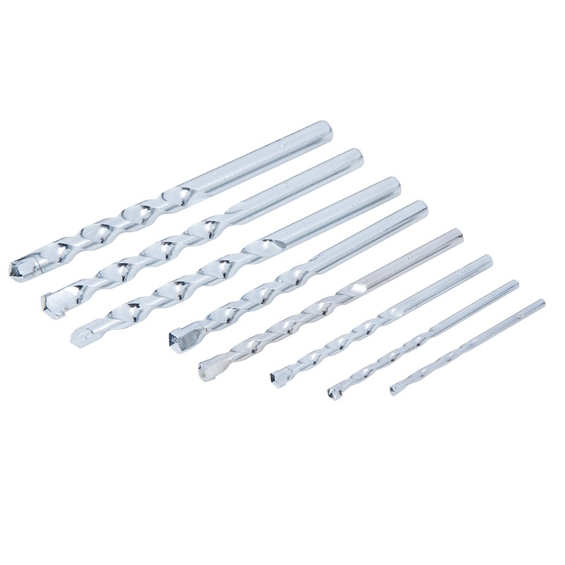 BlueSpot 20123 8 Pce Masonry Drill Bit Set (3-10mm)