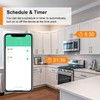 ANTELA ANTELA WLAN Smart Steckdose, Smart Home WiFi Steckdose kompatibel