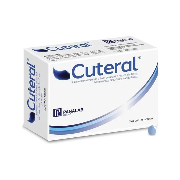 Cuteral Suplemento Alimenticio Lisina Nicotinamida 30 Tabs Momento de aplicación