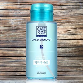 Care Zone Skin-friendly eye makeup eraser, hypoallergenic lip and eye remover for sensitive skin, 1 piece 300ml / 케어존 피부 친화적 눈 화장 지우개 민감성 피부용 저자극 립 앤 아이리무버 1개 300ml