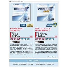 Yasaka Rakza X B-82 90 Table Tennis Rubber, Medium Thickness