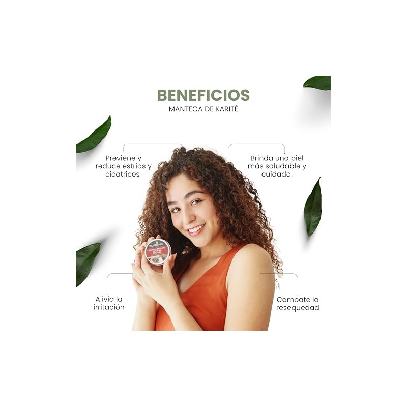 Rusens Manteca Karité 100 Pura Orgánica Excelente Regenerante Natural Extra