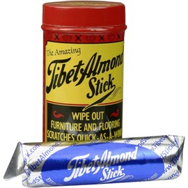 Tibet Almond Stick Scratch Remover - Touch Up and Repair Hardwood, Furniture, Floors Instantly - All-In-One Kit for Restoration of Cabinets, Vinyl, and More - Odorless, Colorless, Non-Toxic