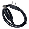 Retevis 2-pin Programming Cable, Cable Length 15 cm, Compatible with
