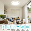 libtit 3 Pack 13 Inch LED Flush Mount Ceiling Light,