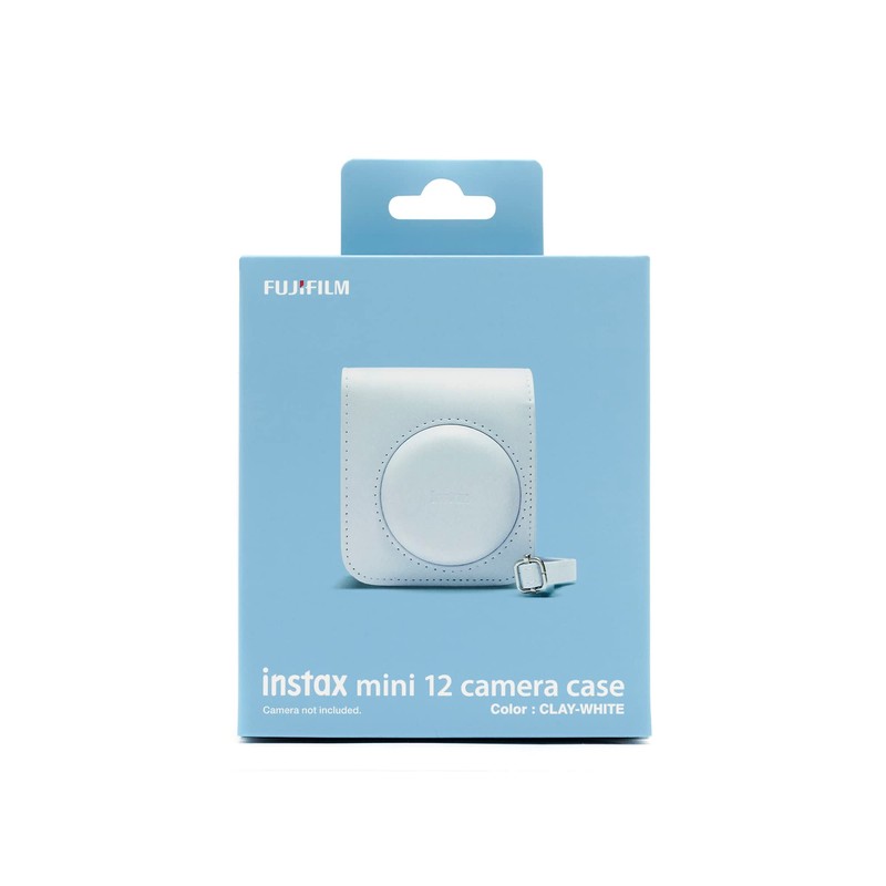 INSTAX Mini 12 Camera Tasche, Clay-White, Polyurethan