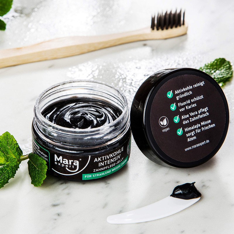 MARA EXPERT Activated Carbon Jelly 50 ml | Teeth Whitening