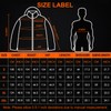 Unilove Heated Jacket for Men with 15000mAh Battery Pack,7 Heating