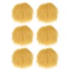 M METERXITY Pompons aus Kunstfell, 3,1 cm, weich, flauschig, mit