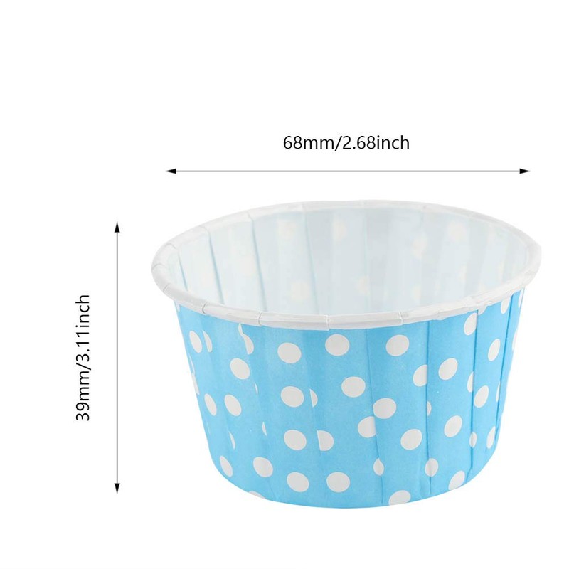 Alvinlite 100Pcs Mini Cupcake Liners with Lid|Disposable Muffin Tin Cupcake