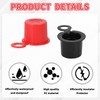 Battery Terminal Covers 6PCS Car Battery Top Post Cap with