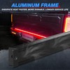 MICTUNING 60 inch Aluminum Frame Triple Tailgate Light Bar 1200
