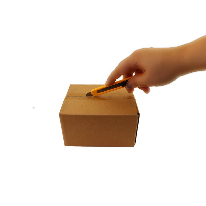 5x Bulk Small Yellow Utility Knife Box Cutters Snap Off