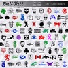 Ball Tatt - Eye on Ball Golf Ball Stamp, Golf