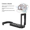 Camera L Bracket Aluminum Alloy CNC Machining Surface Anodizing Quick
