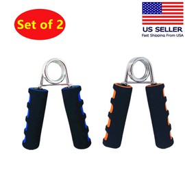 Fitness Maniac 2X Exercise Foam Hand Grippers Forearm Grip Strengthener Grips heavy Exerciser
