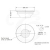 Replacement Portafilter Basket for SPAZIALE Espresso Machines, 7g Single Shot