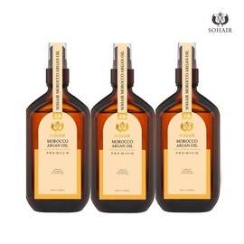 Sohair Moroccan Argan Oil Premium Essence 3 bottles / 쏘헤어 모로코 아르간오일 프리미엄 에센스 3병