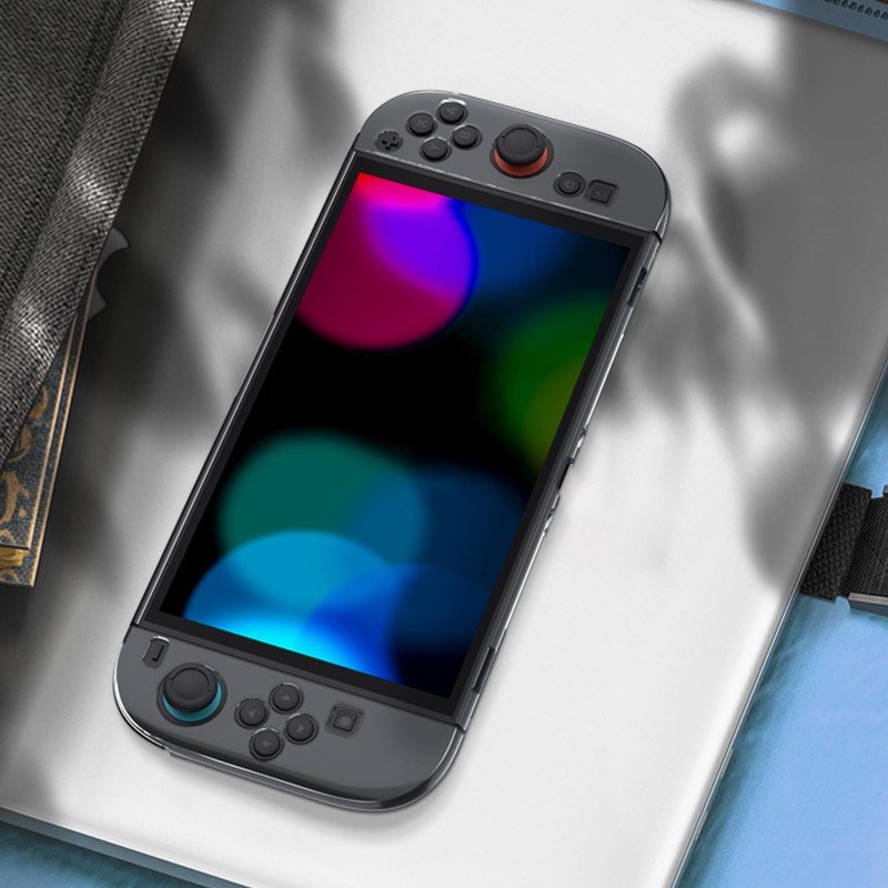 Dockable Clear Case for Switch 2(2025) with 7.9'' Tempered Screen