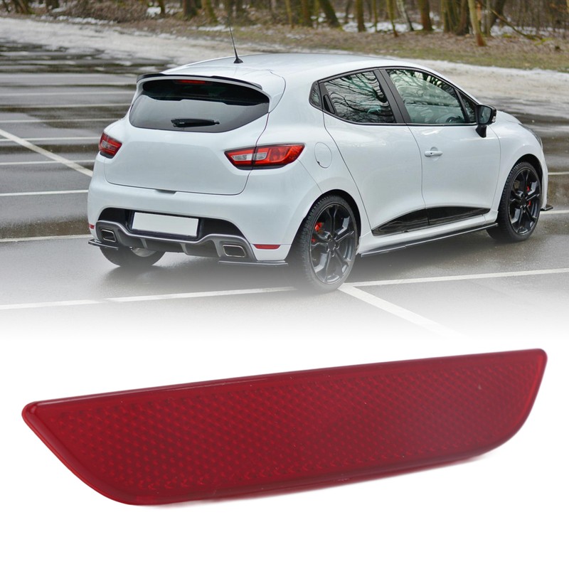 Rear Bumper Reflector Enhanced Safety Tail Bumper Marker Reflector Panel