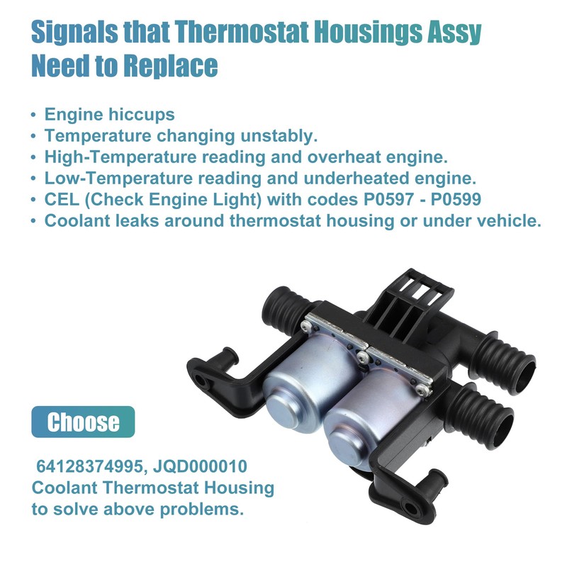 X AUTOHAUX 64128374995 Heater Control Valve for Car