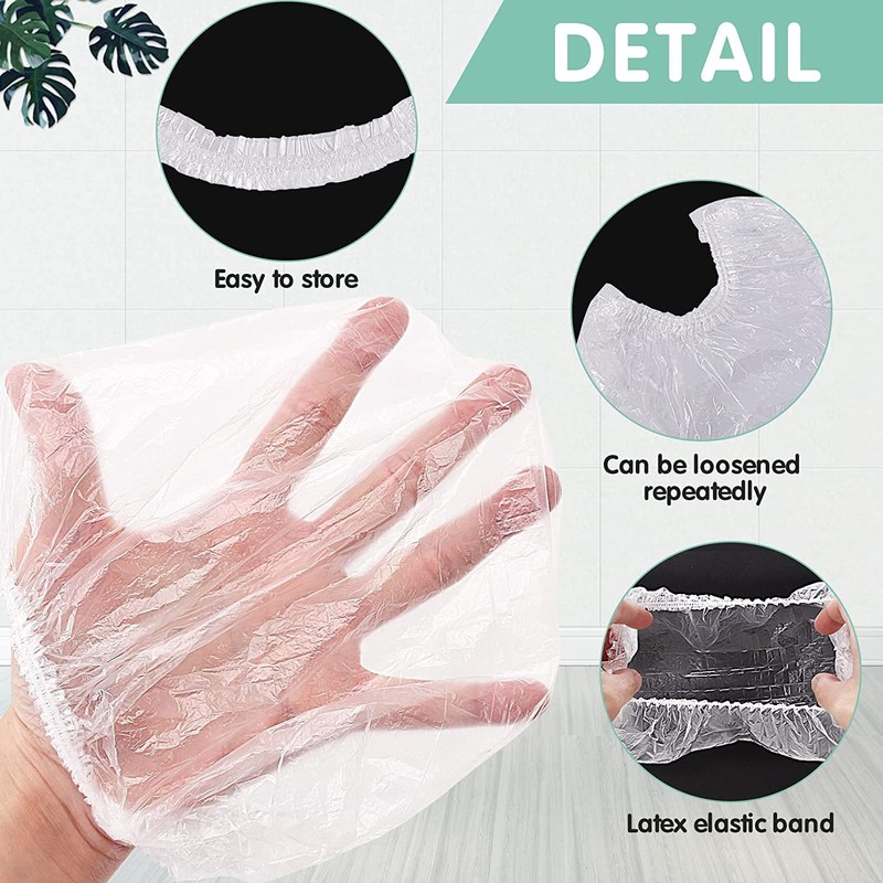 Tivcck 300PCS Fresh Keeping Bags,Elastic Food Storage Covers,Universal Kitchen Wrap
