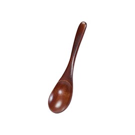Pearl Metal B-5684 Natural Wood Wooden Astragalus Spoon, L Size, Length 6.7 x Width 1.6 x Height 0.8 inches (17 x 4 x 2 cm), Lacquered