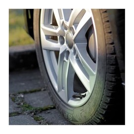 4PCS Prank Pencil Tire Valve Stem Caps for Car, Prank Gift Valve Stem Caps, Funny Airtight Perfect Prank Tire Valve Caps, Universal Car Accessories for All Cars, Bikes, SUV, Motorcycles