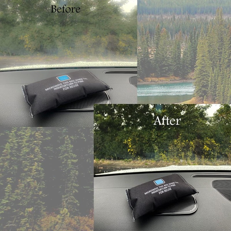 MantraRaj Multi-Purpose Reusable Dehumidifier Car Dehumidifier Bag with Non Slip