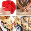 SHEbaking Scone Pan Silicone Scone Pans for Baking, Wedge Pan
