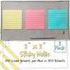 Better Office Products Lined Sticky Notes 3 x 3, 3