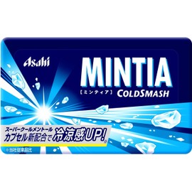 Asahi Group Foods Mintia Cold Smash, 50 Tablets (0.3 oz (7 g) x 10 Packs x 7 Sets